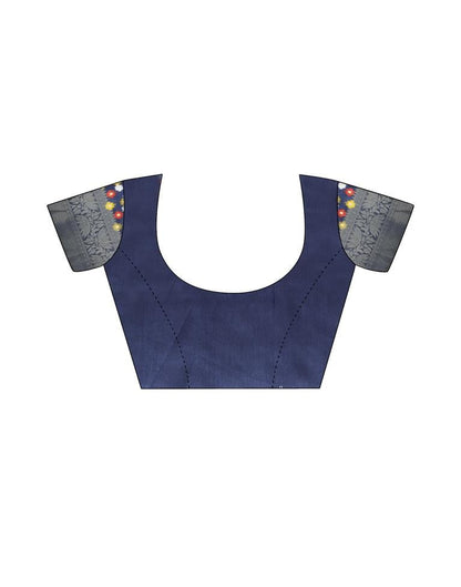 Multi Silk Printed Saree