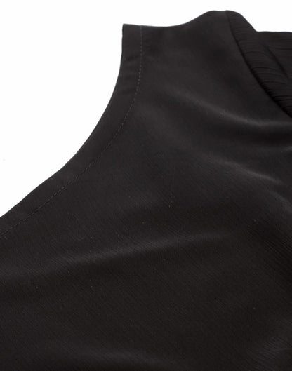 Black One Sholder Dress | Leemboodi