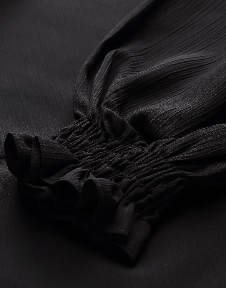 Black One Sholder Dress | Leemboodi