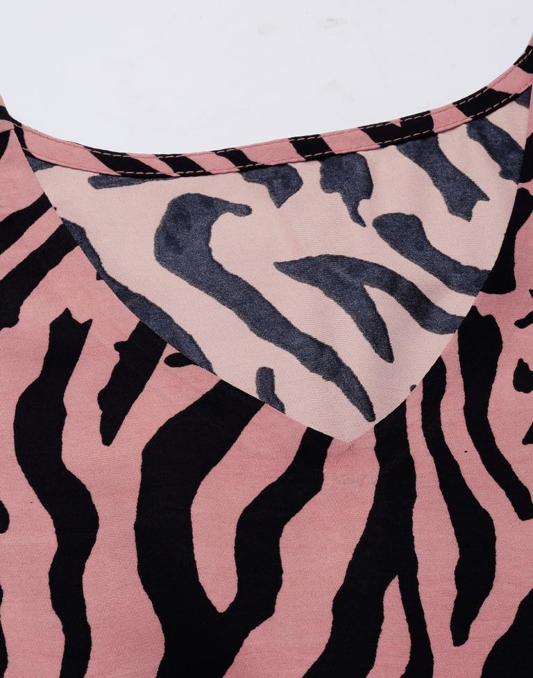 Pink Fit & Flare Dress | Sudathi