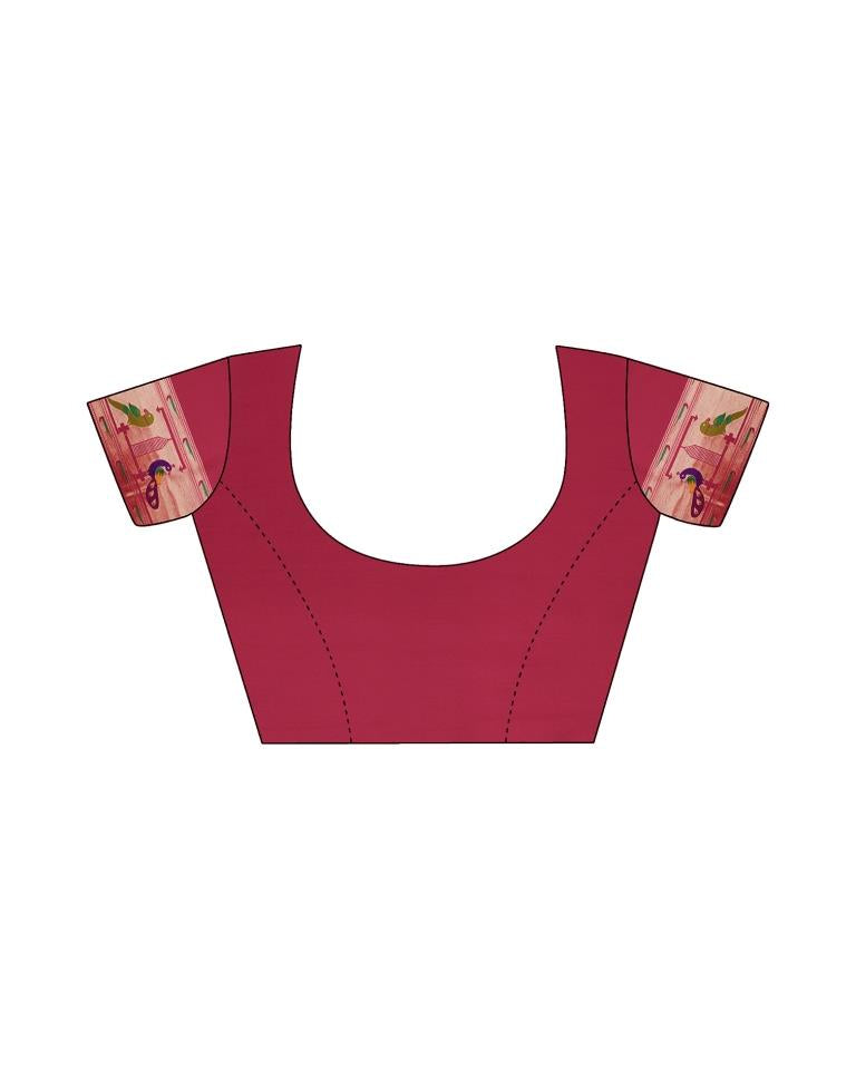 Green Silk Woven Saree