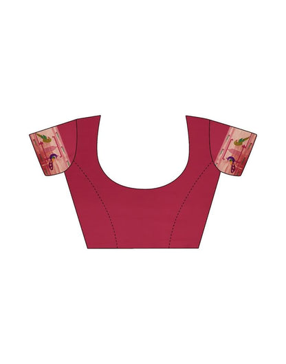 Green Silk Woven Saree