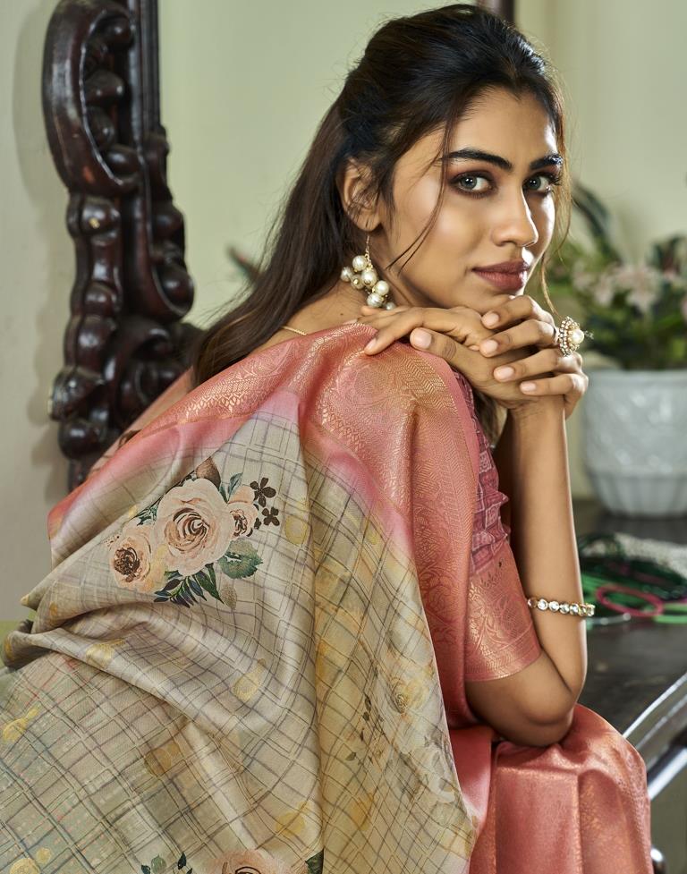 Multi Silk Woven Saree