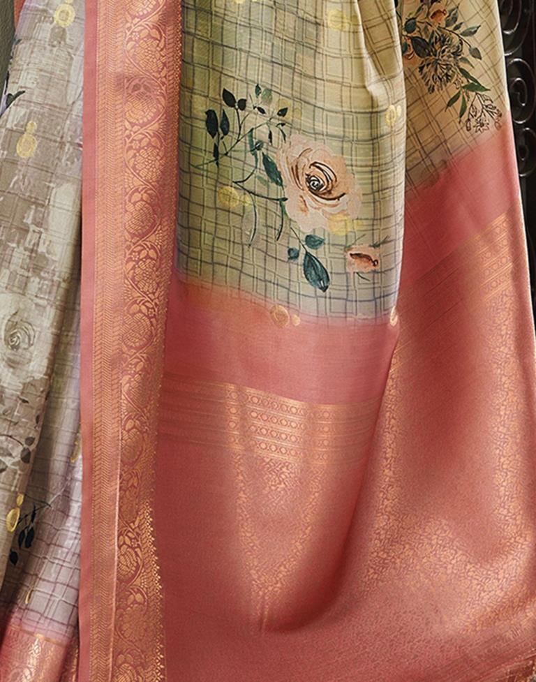 Multi Silk Woven Saree