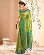 Green Silk Woven Saree
