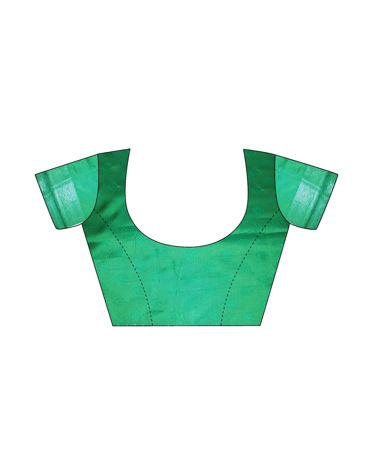 Green Silk Weaving Saree