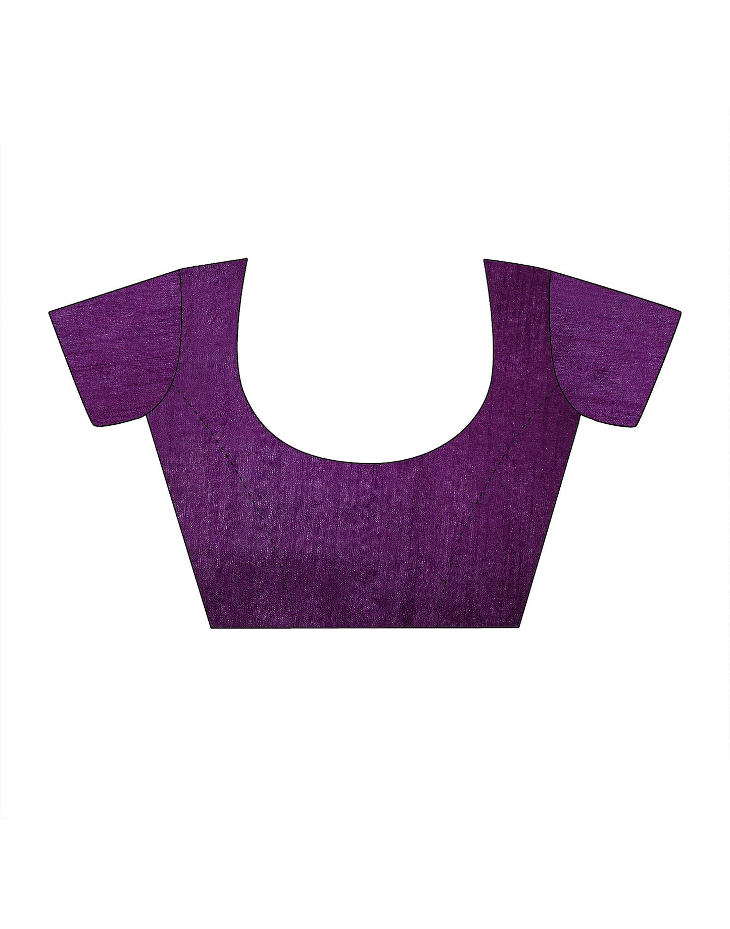 Purple Georgette Printed Saree