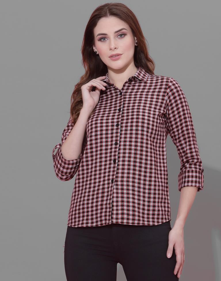 Black And Red Checkered Shirt | Sudathi