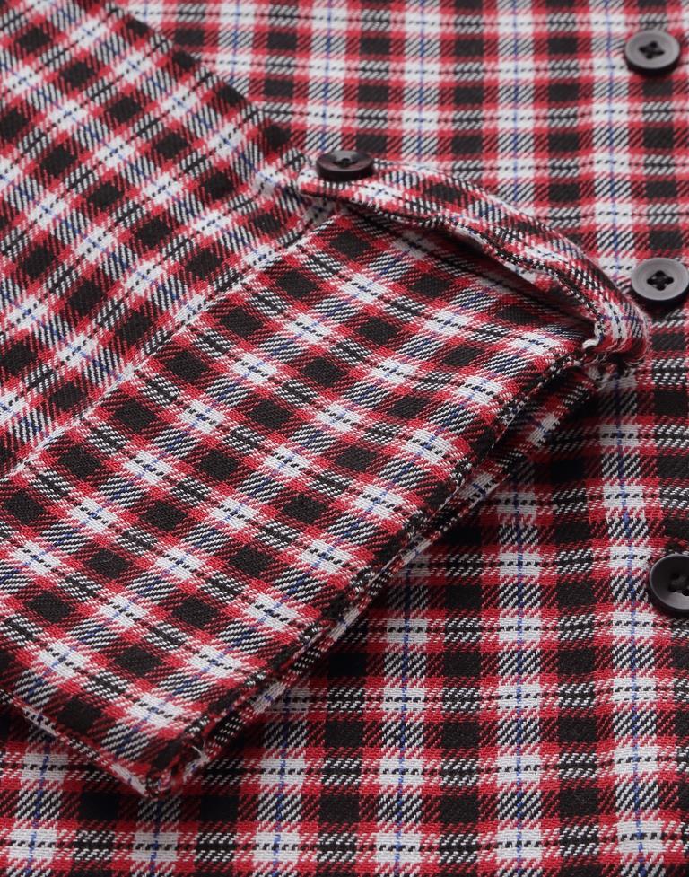 Black And Red Checkered Shirt | Sudathi
