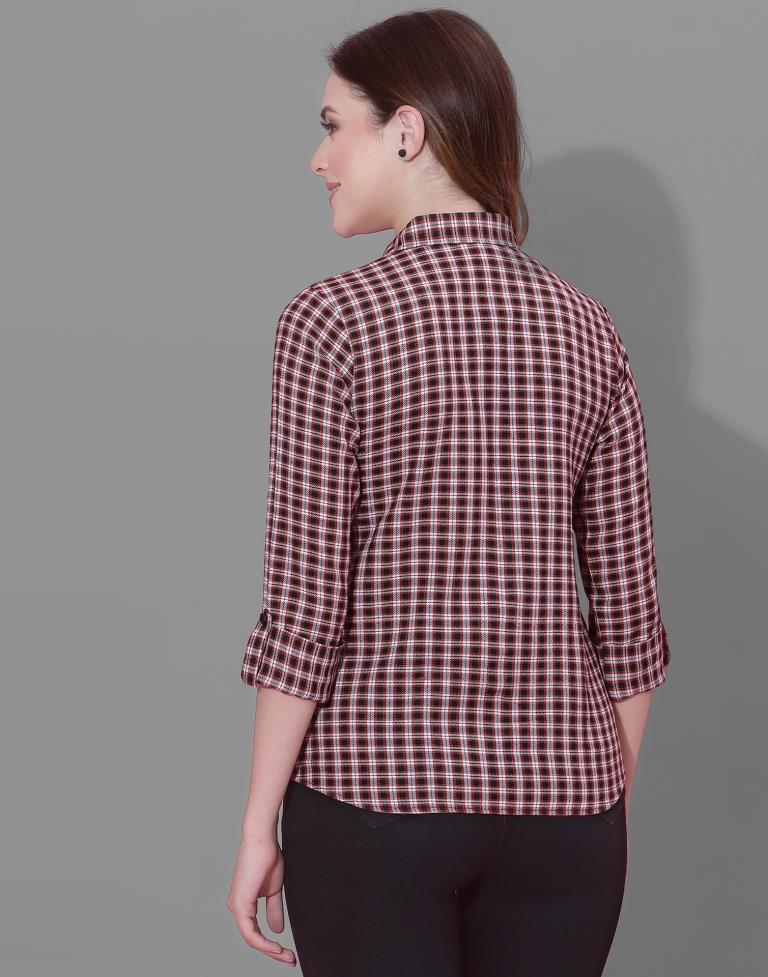 Black And Red Checkered Shirt | Sudathi