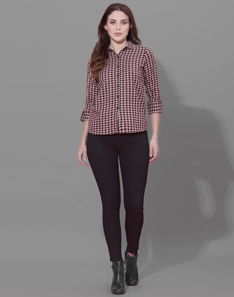 Black And Red Checkered Shirt | Sudathi
