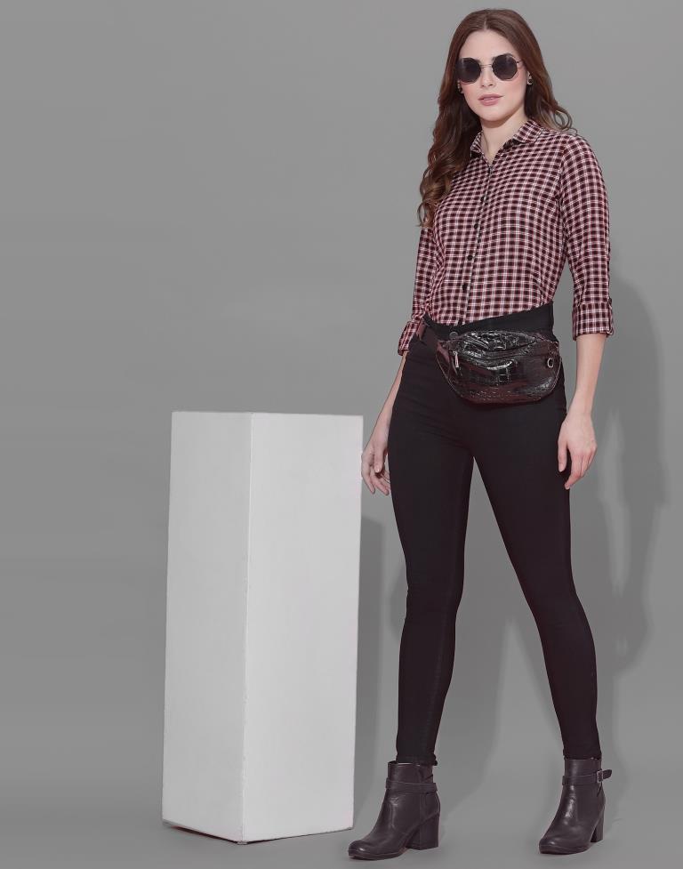 Black And Red Checkered Shirt | Sudathi