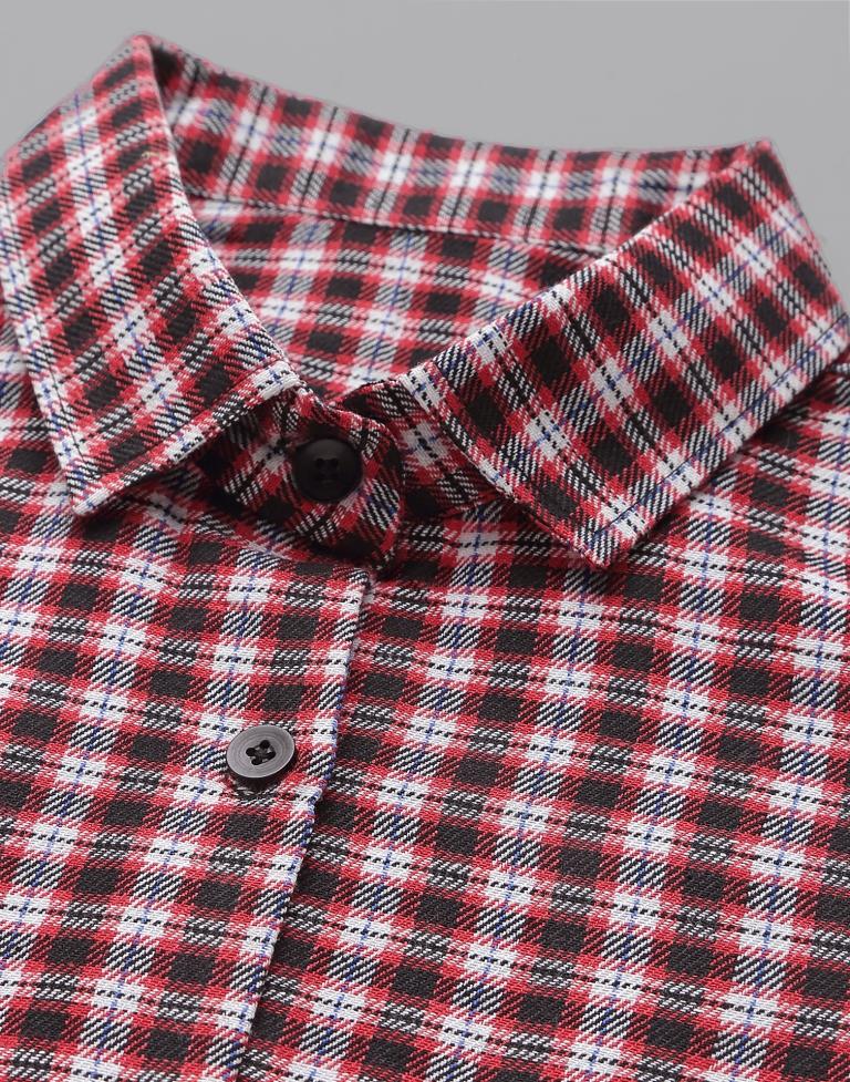 Black And Red Checkered Shirt | Sudathi