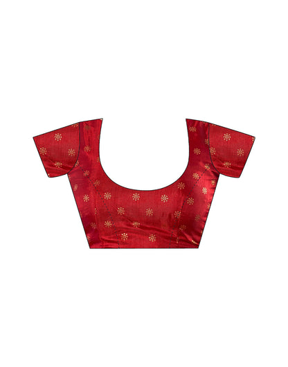 Turmeric Silk Printed Saree