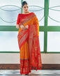 Turmeric Silk Printed Saree