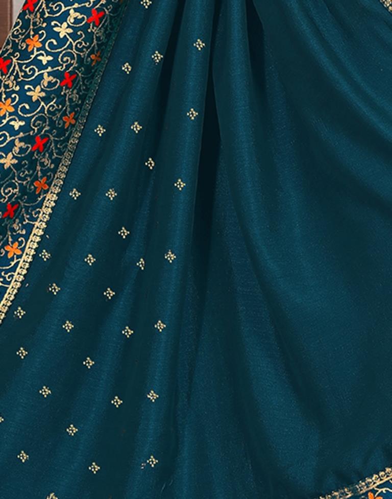 Rama Silk Plain Saree