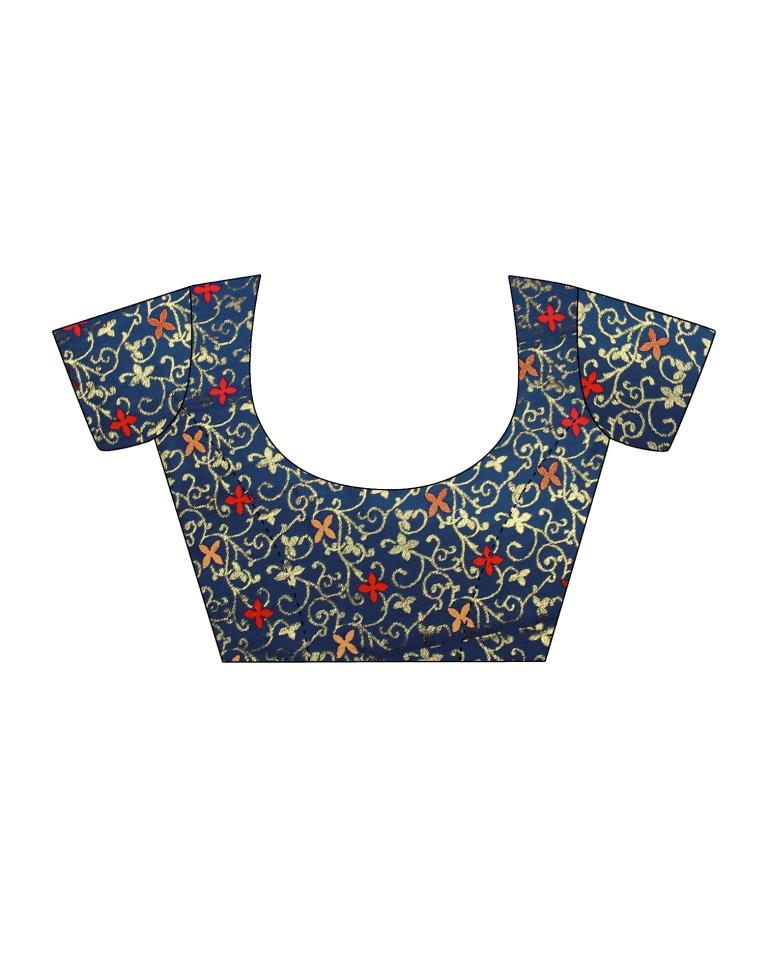 Rama Silk Plain Saree