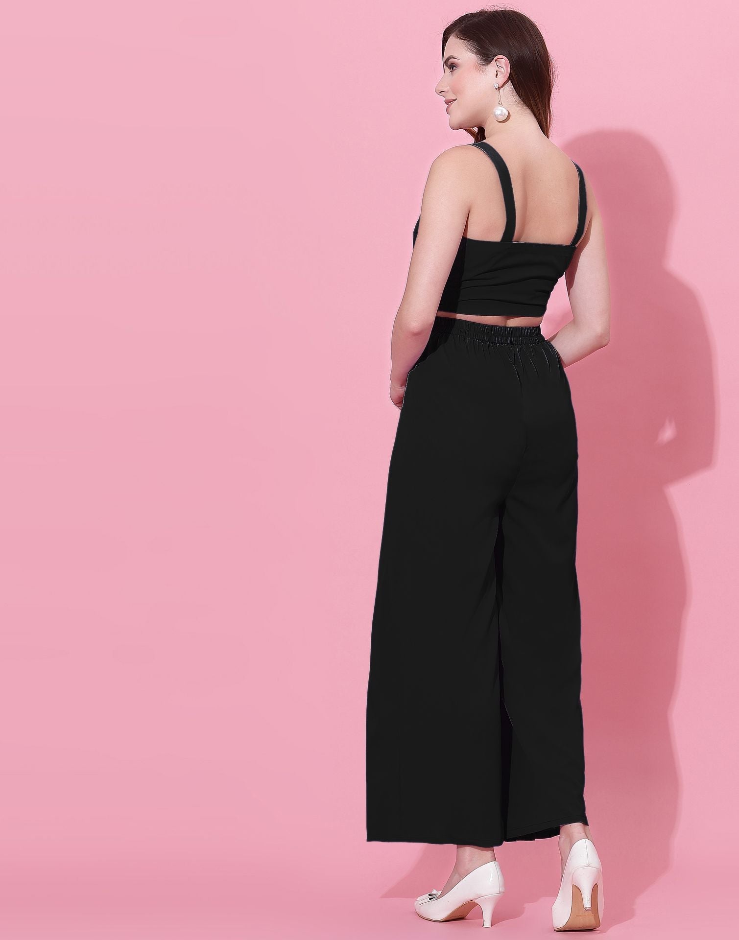 Black Box-pleated Co-ord Set | Leemboodi
