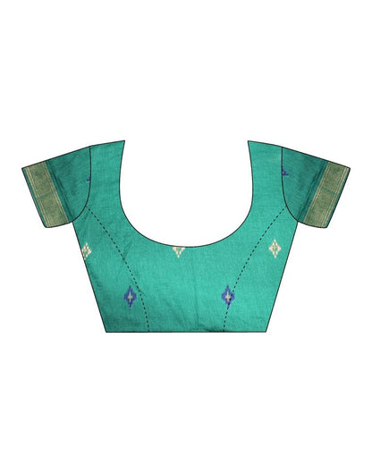 Grey Silk Printed Saree