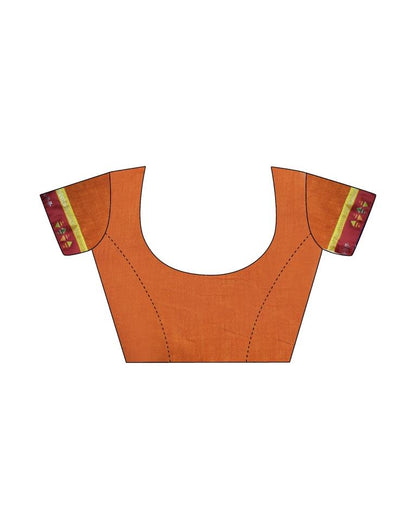 Red Georgette Printed Saree