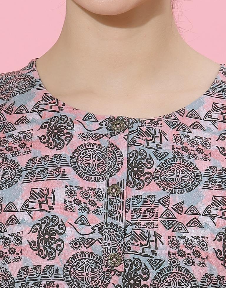 Multicolour Printed Top | Leemboodi