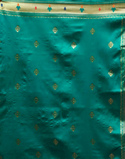 Golden  Silk Woven Saree