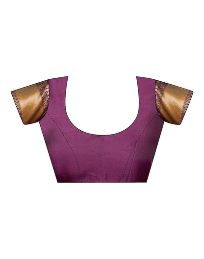 Golden Silk Woven Saree