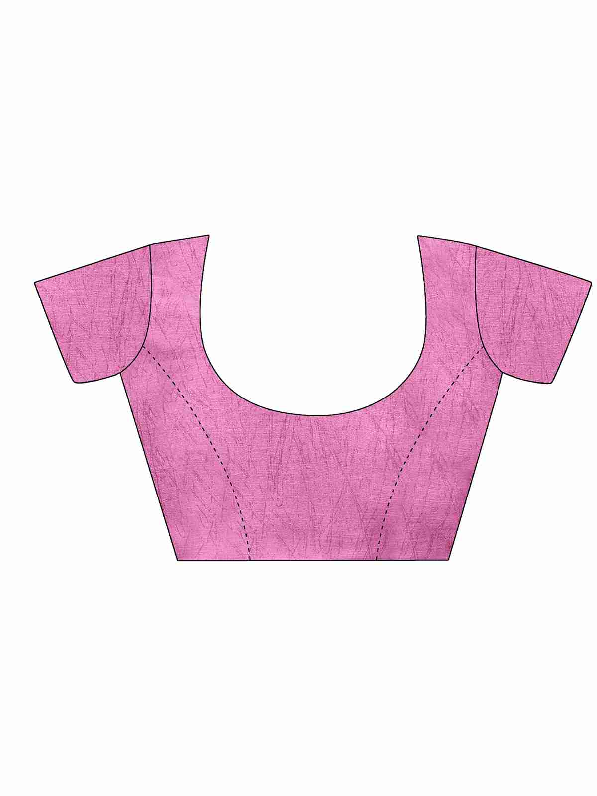 Magenta Chiffon Printed Saree