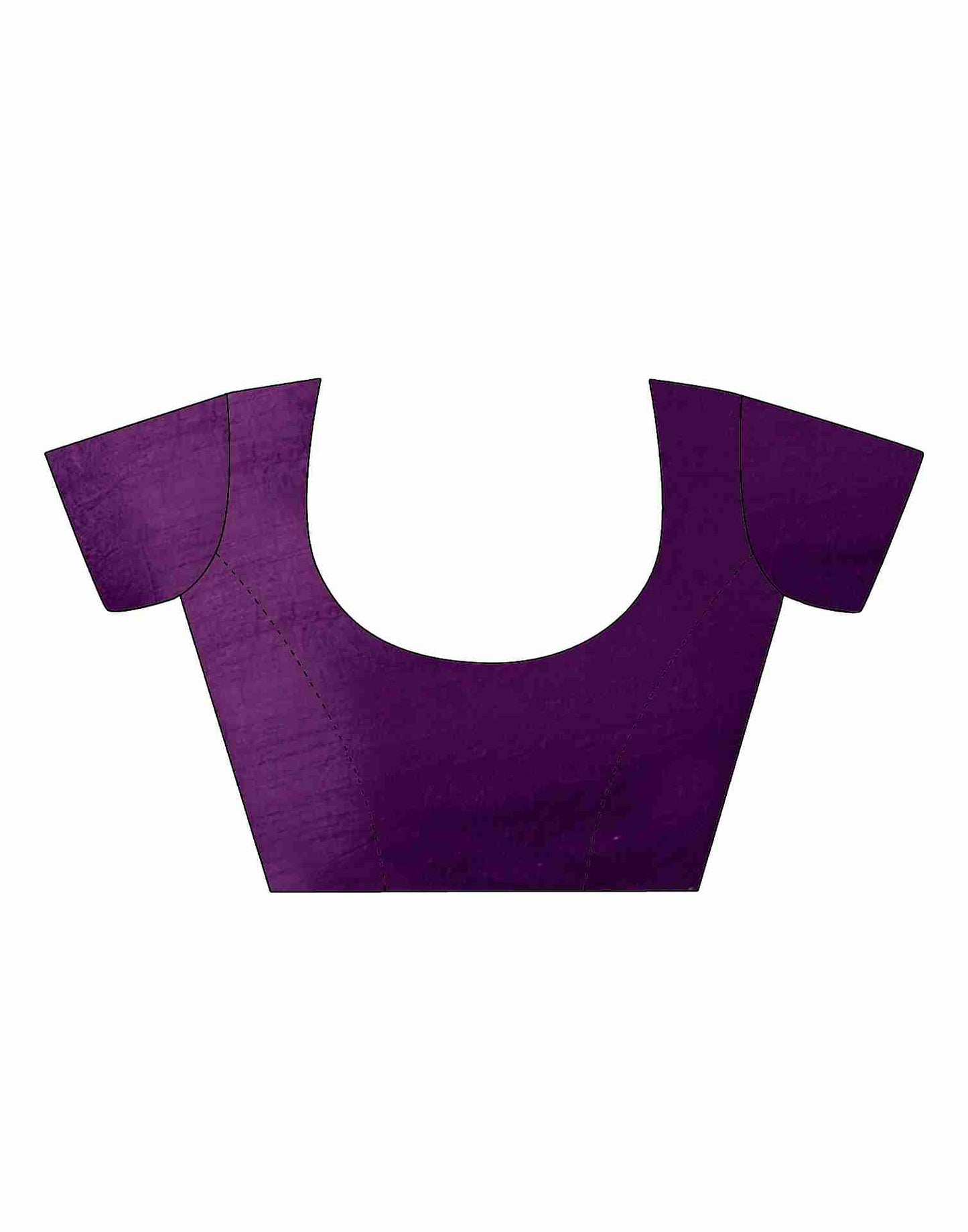 Purple Silk Woven Saree