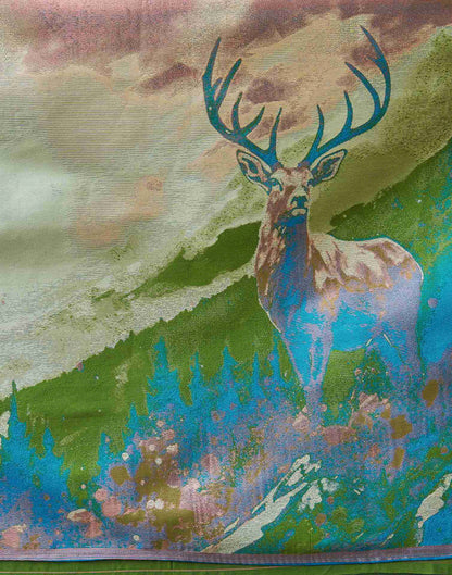 Green Silk Woven Saree