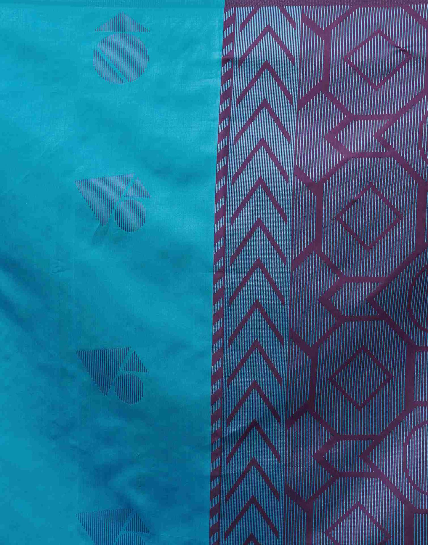 Blue Silk Woven Saree