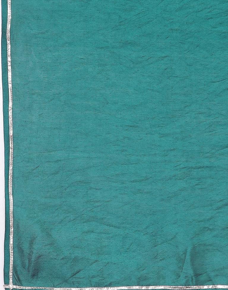 Aqua Kurti With Pant And Dupatta | Leemboodi