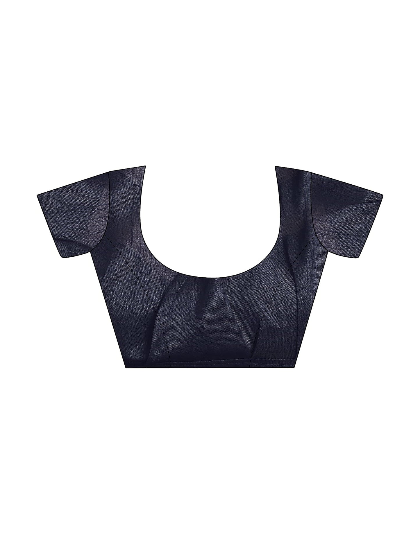 Blue Georgette Printed Saree