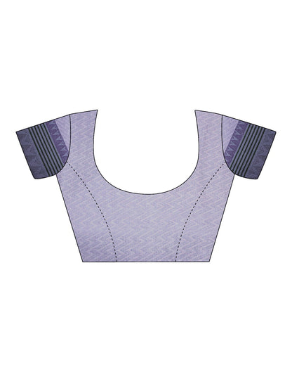 Pink Silk Printed Saree