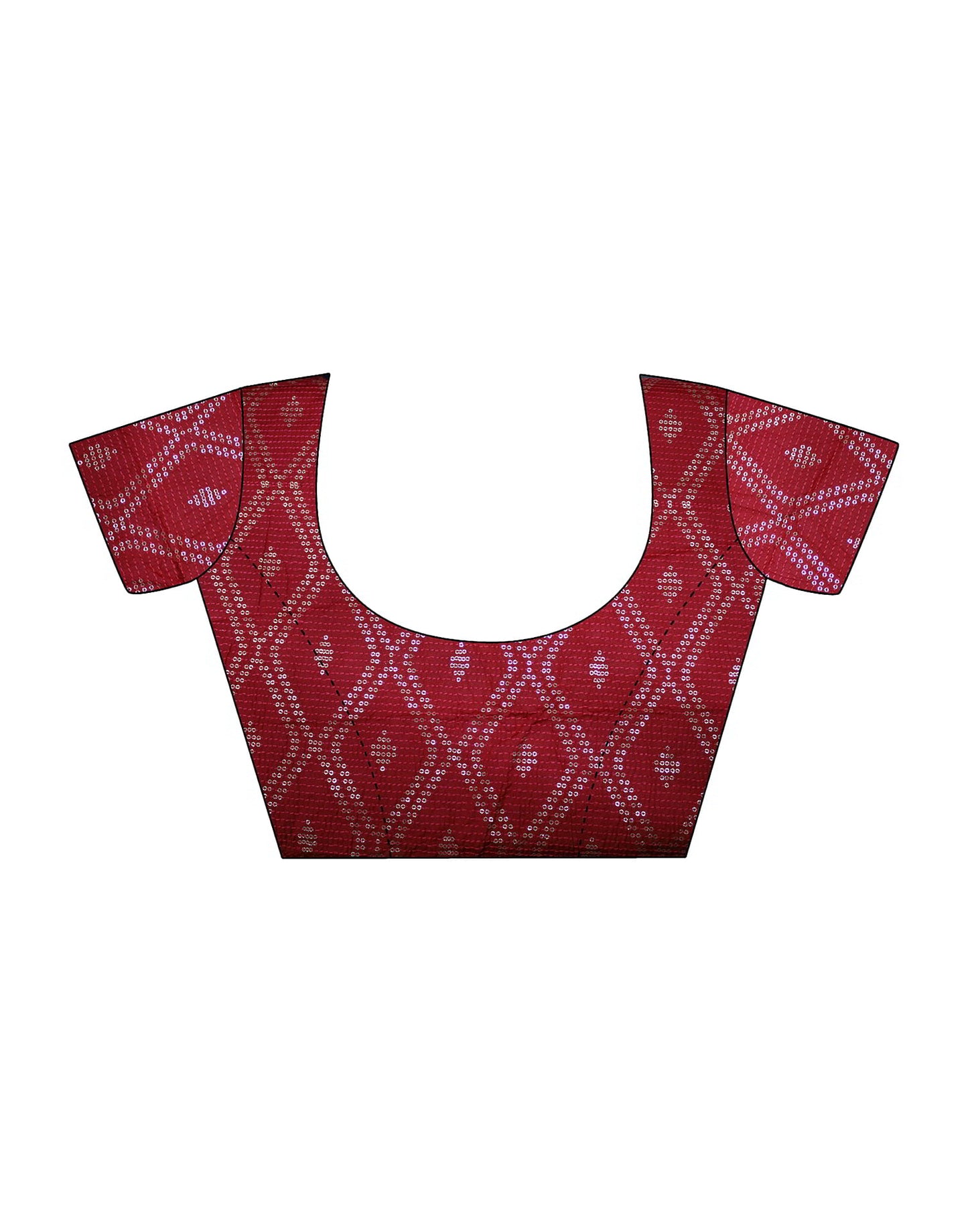 Green Georgette Plain Saree