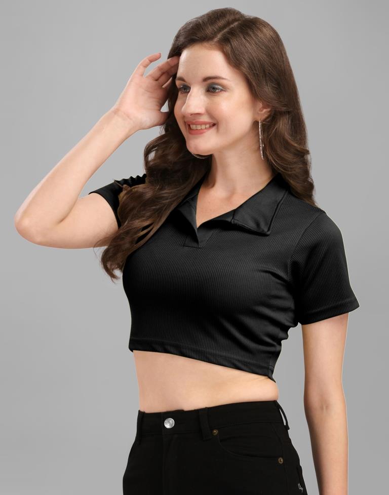 Black Crop Top | Sudathi
