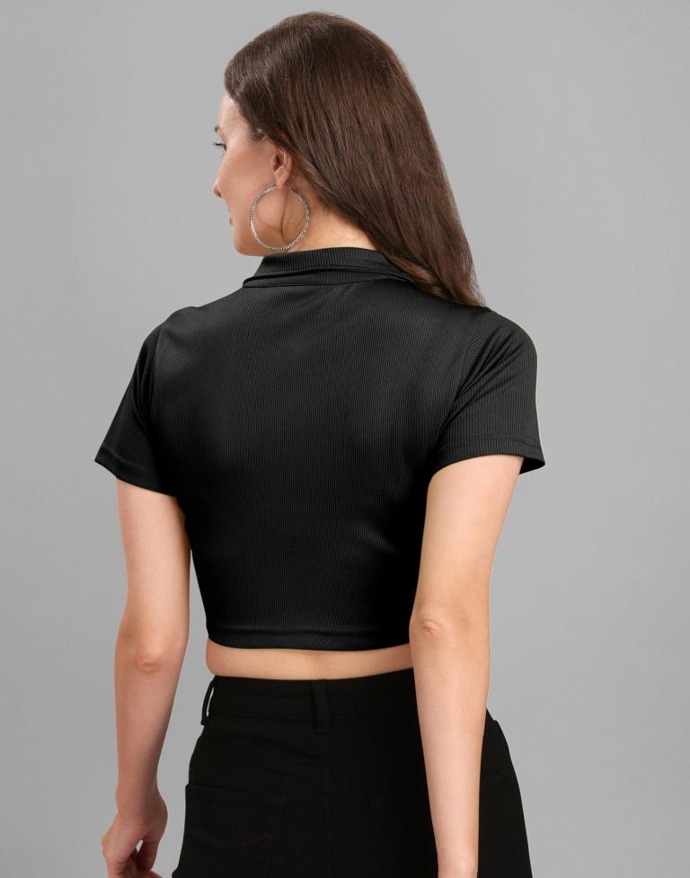Black Crop Top | Sudathi