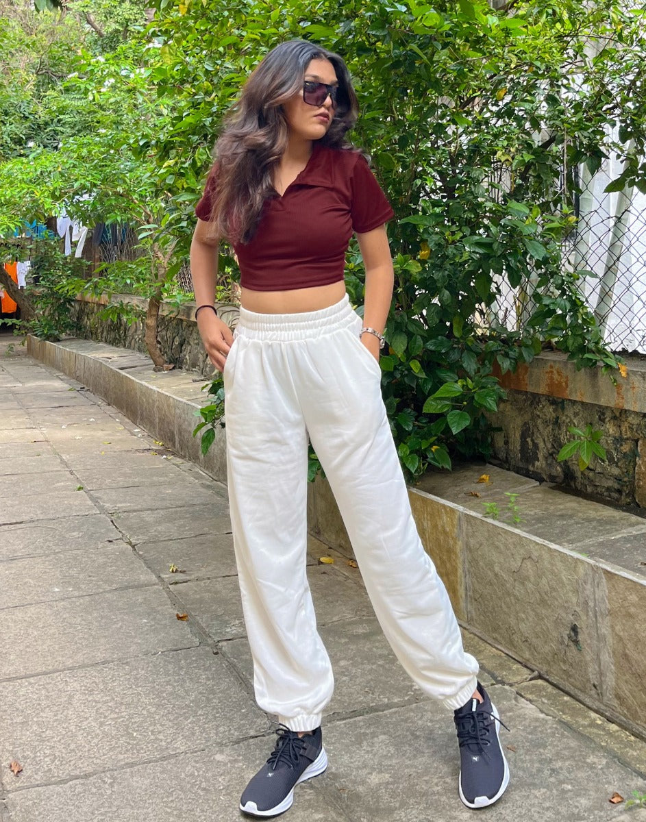 Maroon Crop Top | Sudathi