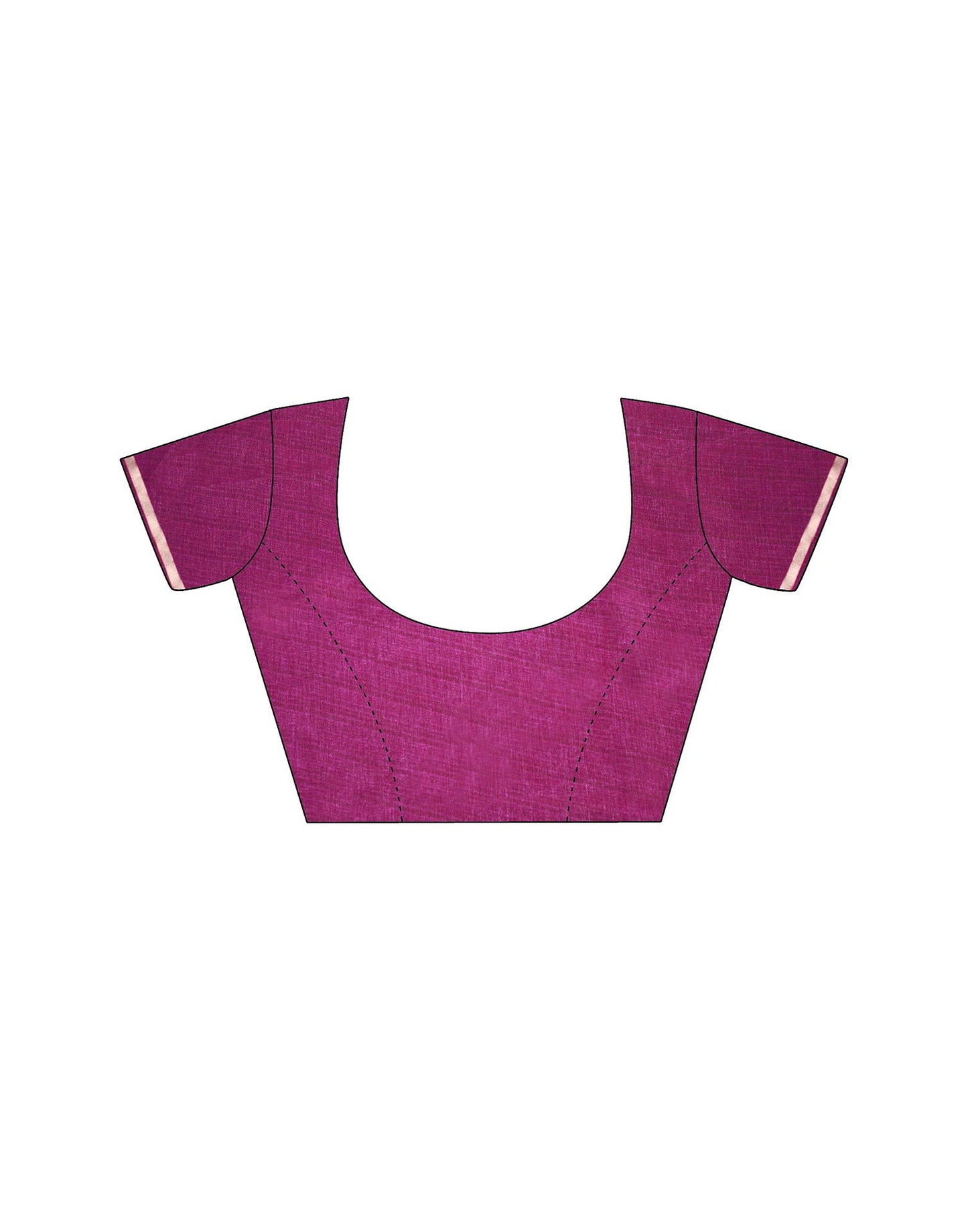 Pink Silk Printed Saree