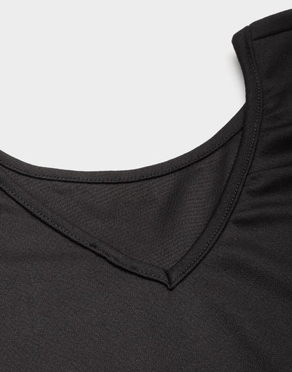 Black Puff Sleeve Top | Leemboodi