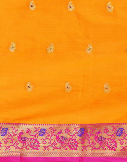 Blue Kanjivaram Silk Woven Saree