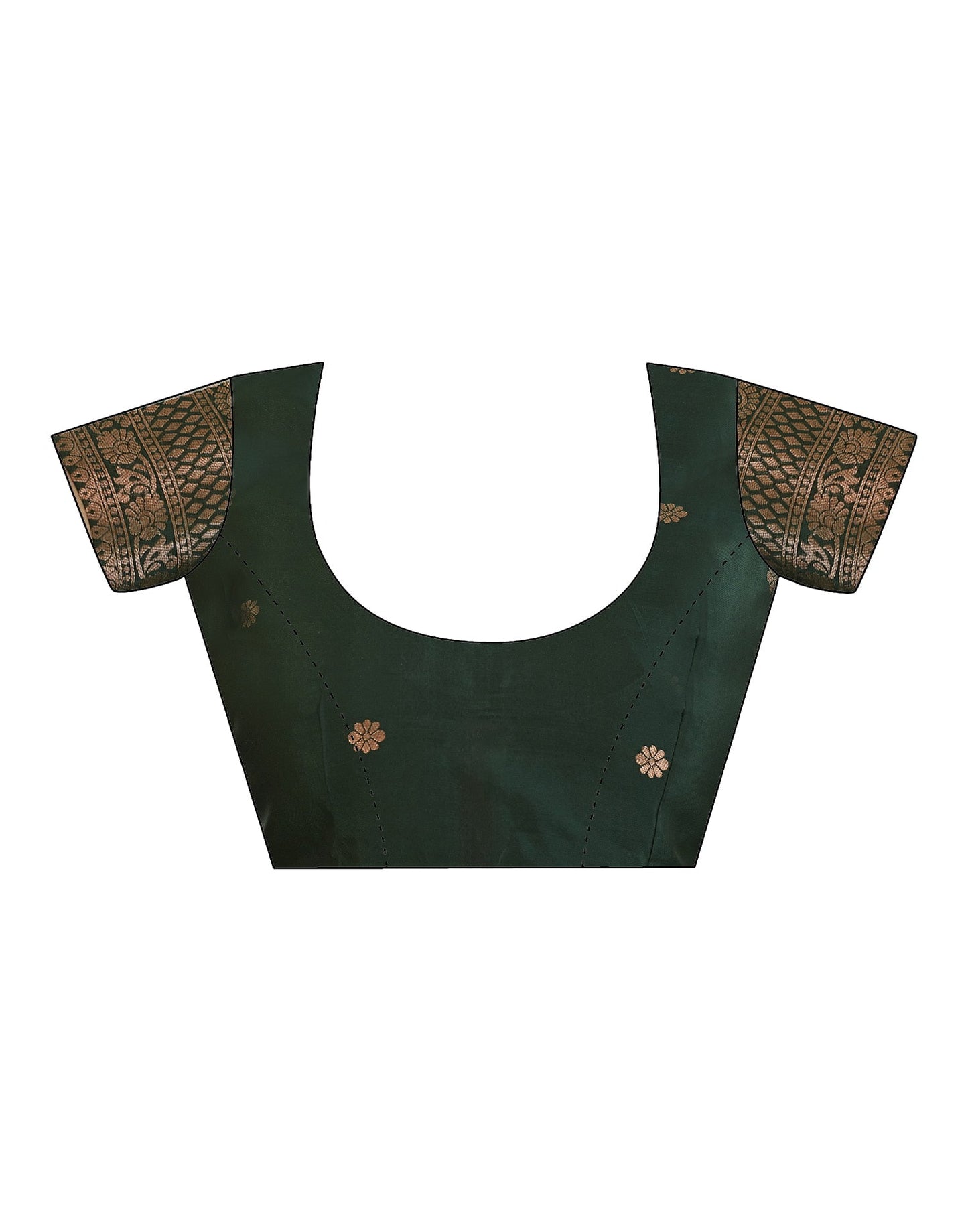 Maroon Banarasi Silk Woven Saree