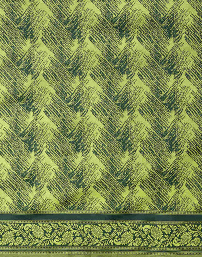Light Green Silk Woven Banarasi Saree