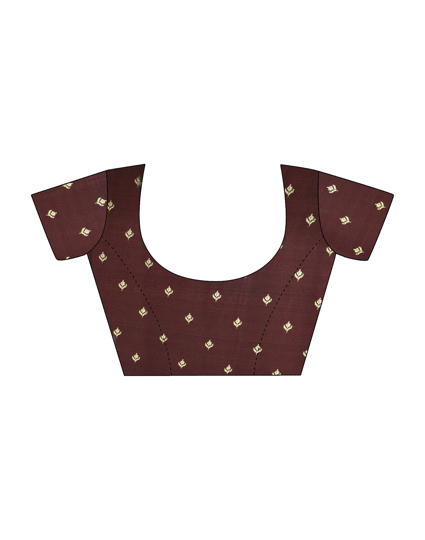 Rose Pink Polyester Printed Saree