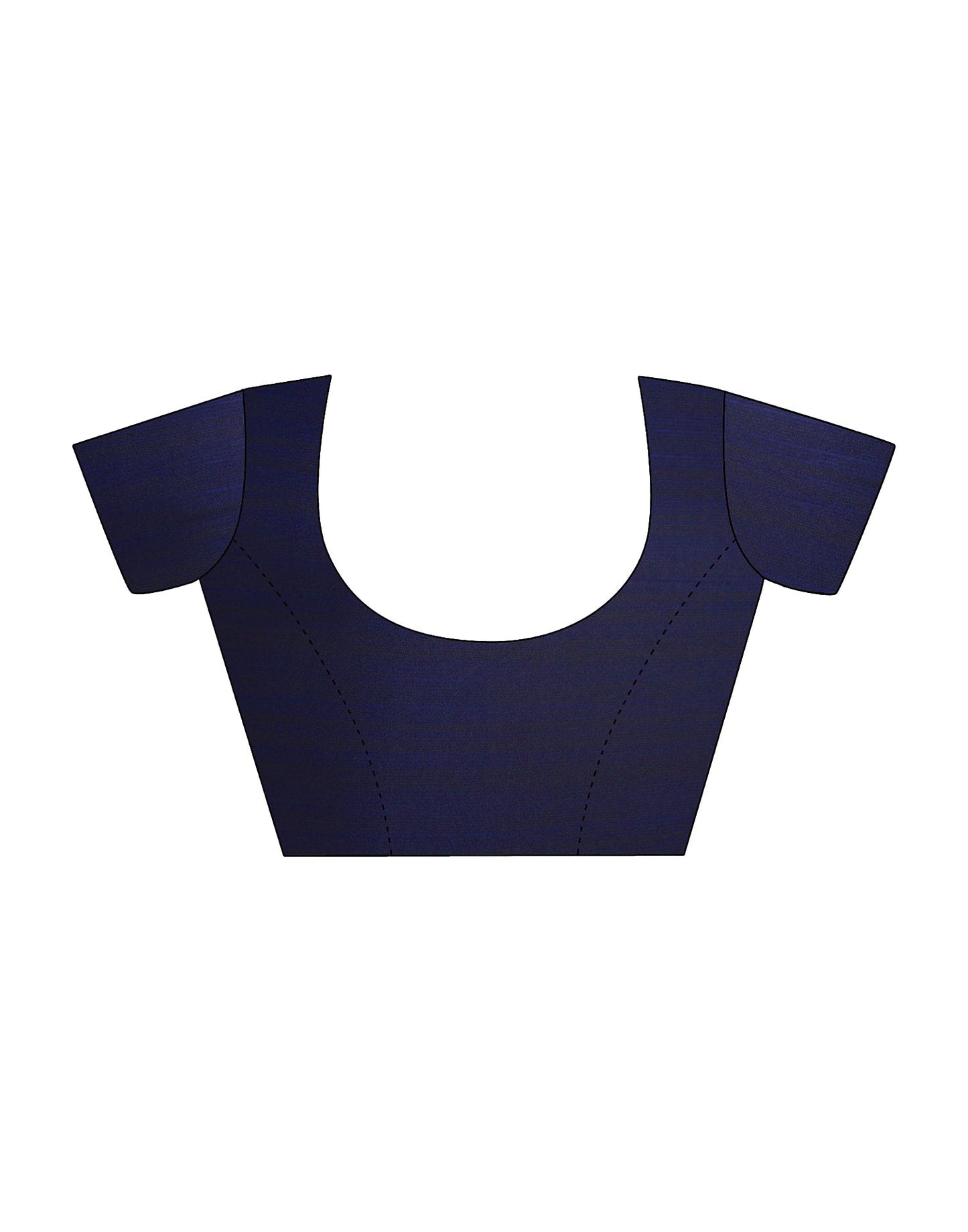 Dusty Blue Polyester Printed Saree