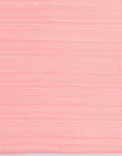 Punch Pink Georgette Plain Saree