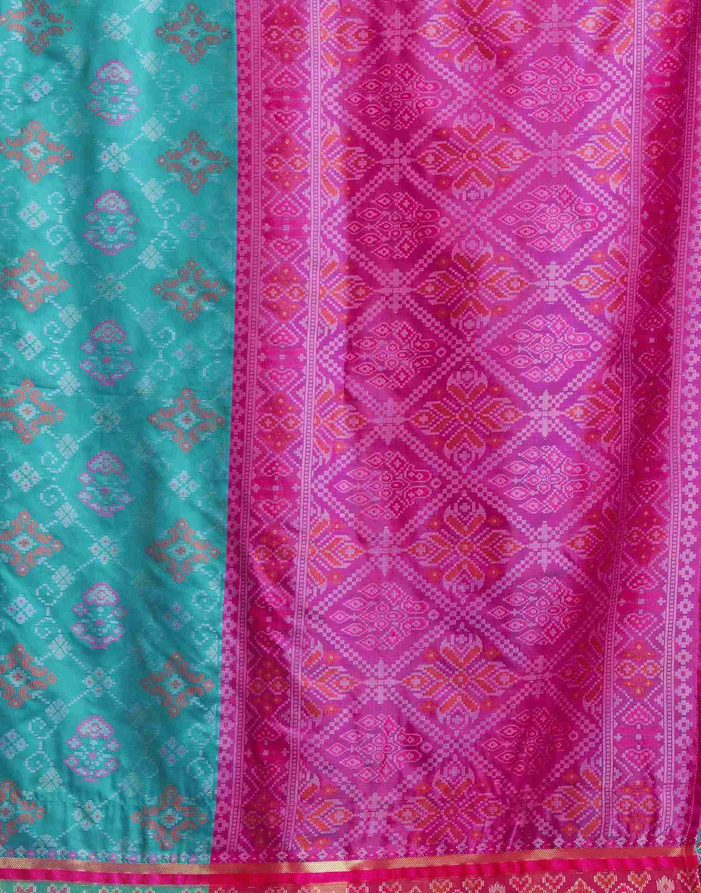 Blue Silk Woven Banarasi Saree