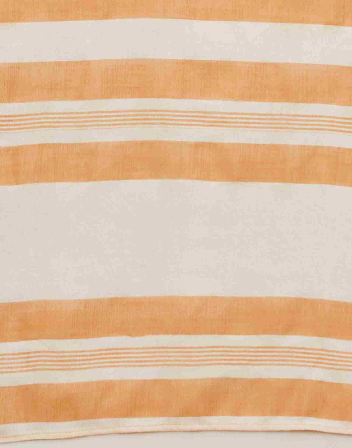 Light Orange Cotton Woven Banarasi Saree