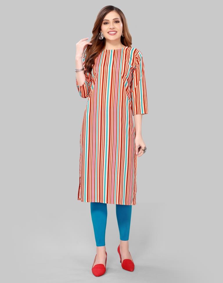 Multicolour Printed Kurti | Sudathi