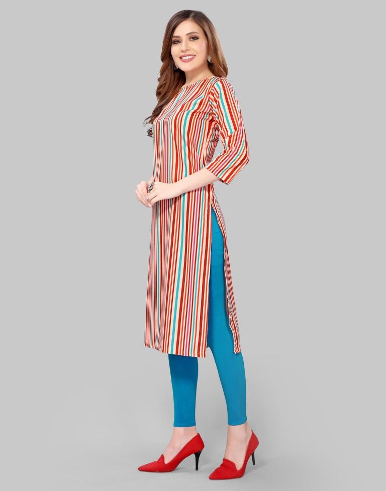 Multicolour Printed Kurti | Sudathi